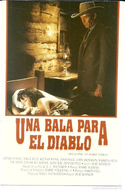 Póster de Una bala para el diablo