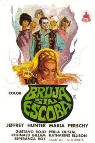 Póster de Una bruja sin escoba