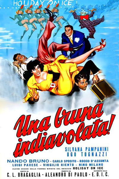 Póster de Una bruna indiavolata!