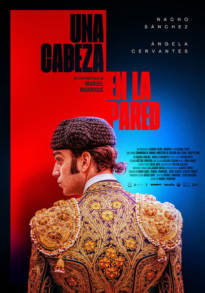 Póster de Una cabeza en la pared