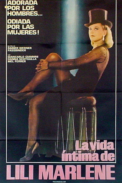 Póster de Una canción... Lili Marleen