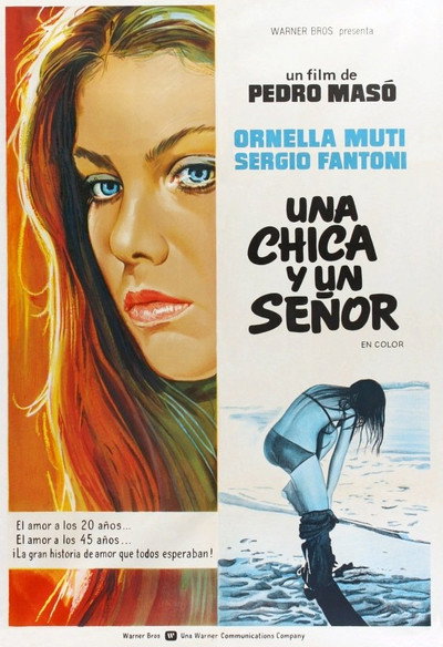 Póster de Una chica y un señor