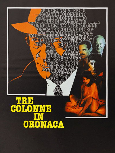 Póster de Una crónica a tres columnas