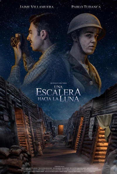 Póster de Una escalera hacia la Luna