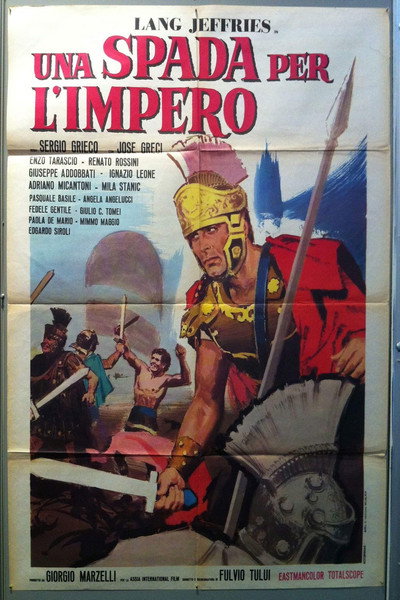 Póster de Una espada para el imperio