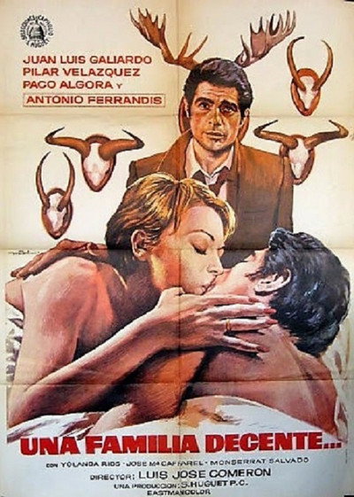 Póster de Una familia decente