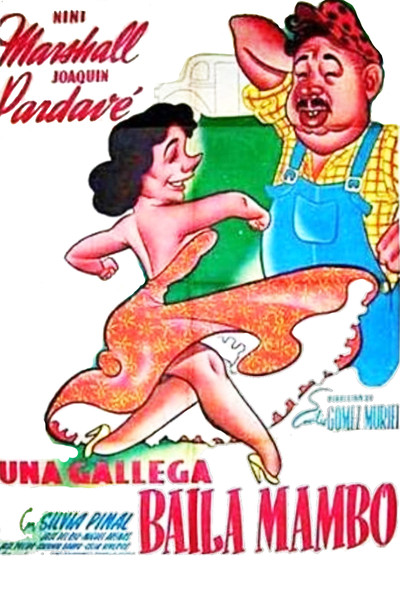 Póster de Una gallega bailando