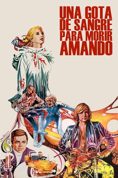Póster de Una gota de sangre para morir amando