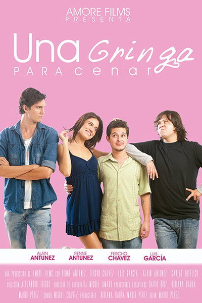 Póster de Una gringa para cenar