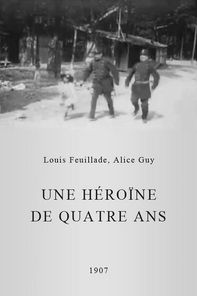 Póster de Una heroína de cuatro años