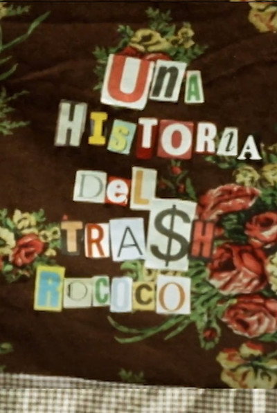 Póster de Una historia del trash rococó