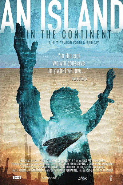 Póster de Una isla en el continente