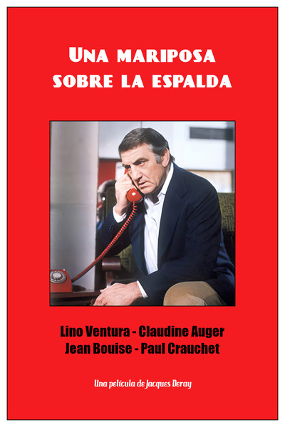 Póster de Una mariposa sobre la espalda