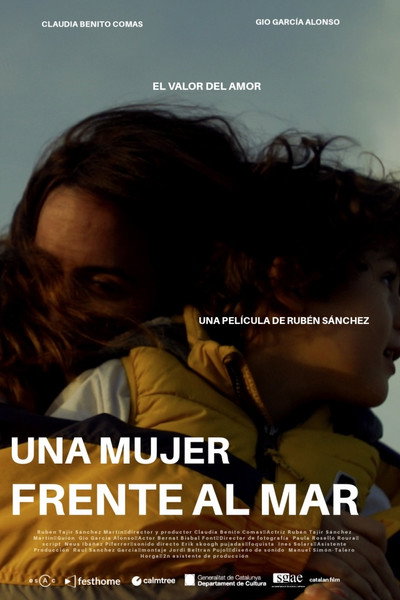 Póster de Una mujer frente al Mar