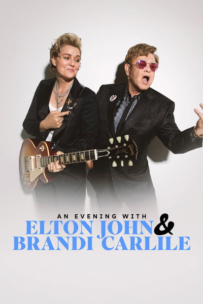 Póster de Una noche con Elton John y Brandi Carlile
