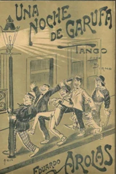Póster de Una noche de garufa