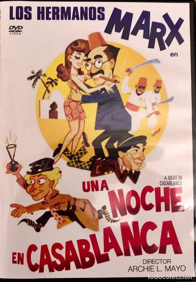 Póster de Una noche en Casablanca
