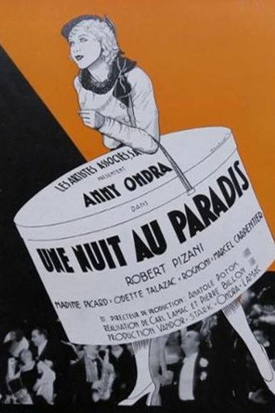 Póster de Una noche en el paraíso