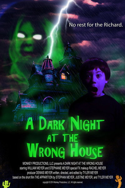Póster de Una Noche Oscura en la Casa Equivocada