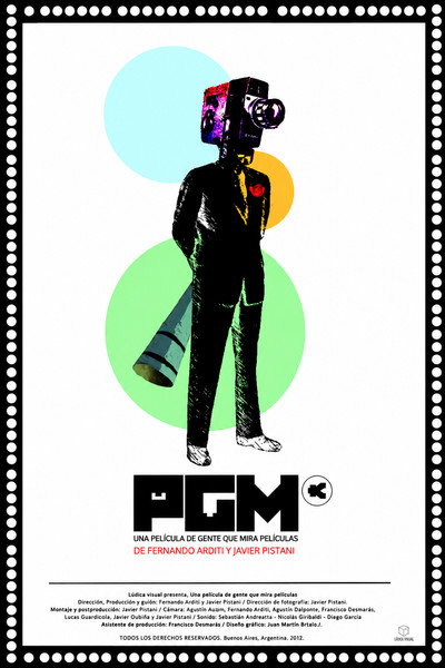 Póster de Una película de gente que mira películas