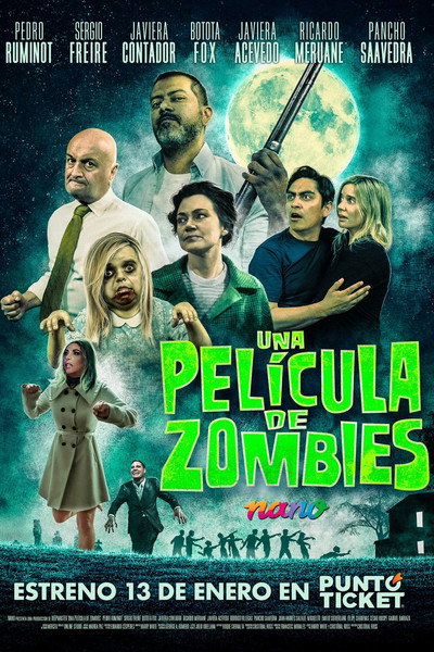 Póster de Una Película de Zombies