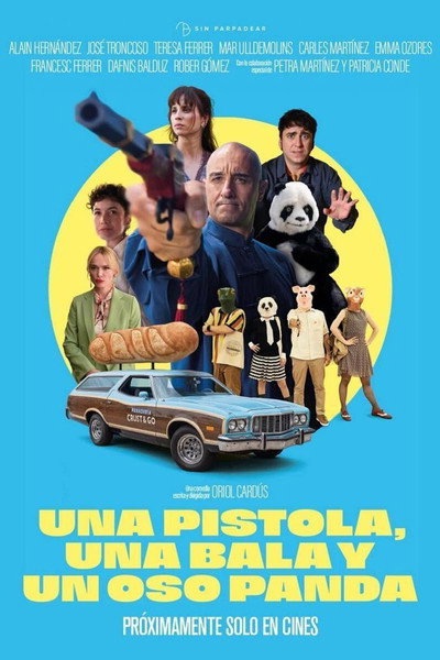 Póster de Una pistola, una bala y un oso panda