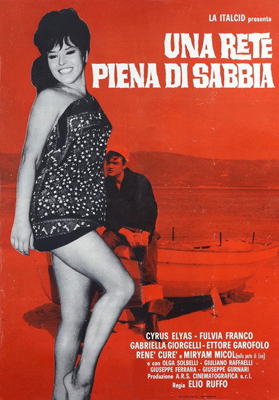 Póster de Una rete piena di sabbia
