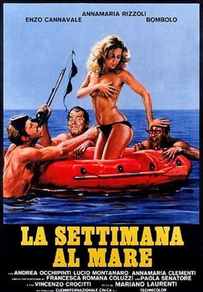 Póster de Una semana en el mar