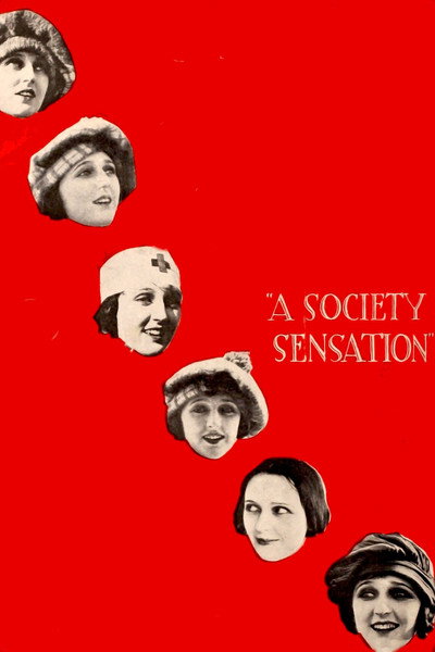 Póster de Una sensación de la alta sociedad