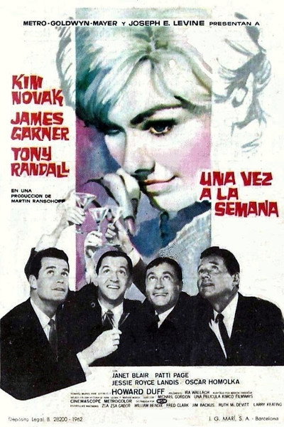 Póster de Una vez a la semana