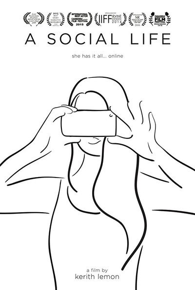 Póster de Una vida social