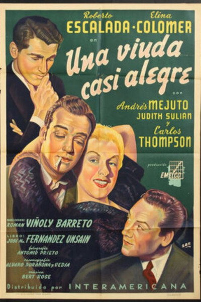 Póster de Una viuda casi alegre