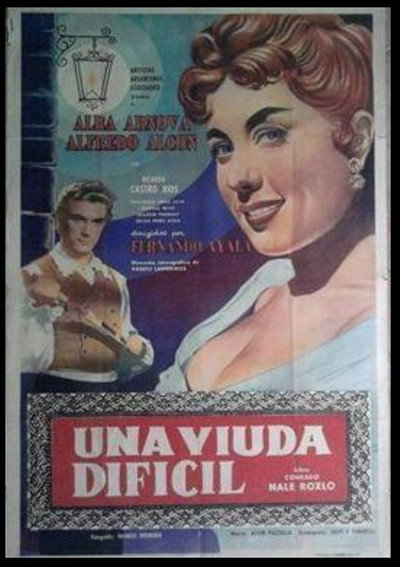 Póster de Una viuda difícil