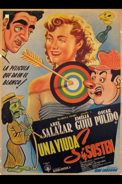 Póster de Una viuda sin sostén