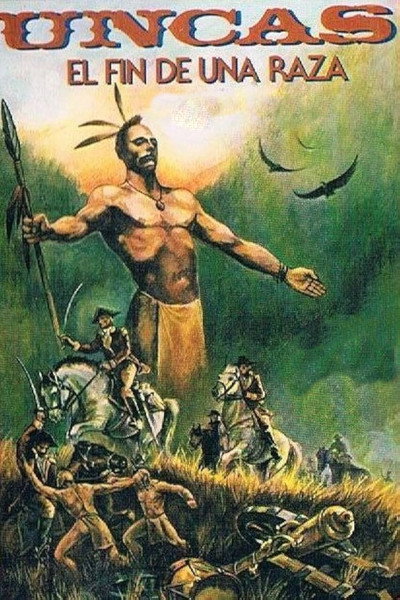 Póster de Uncas, el fin de una raza