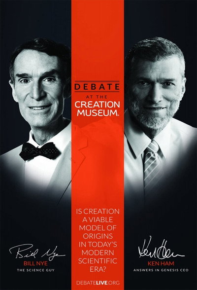 Póster de Uncensored Science: Bill Nye Debates Ken Ham