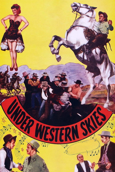 Póster de Under Western Skies