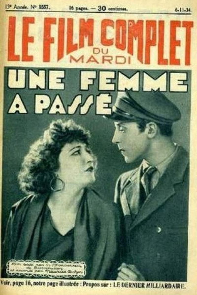 Póster de Une femme a passé