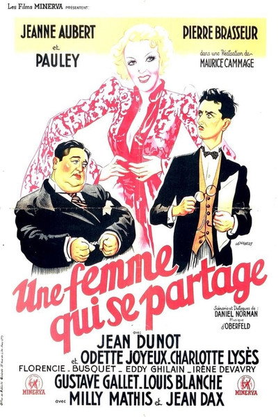 Póster de Une femme qui se partage