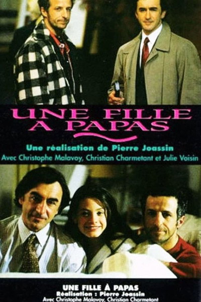 Póster de Une fille à papas