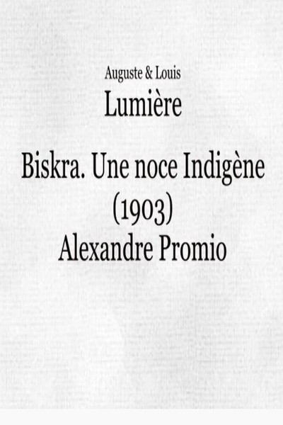 Póster de Une noce indigène