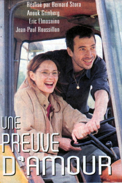 Póster de Une preuve d'amour