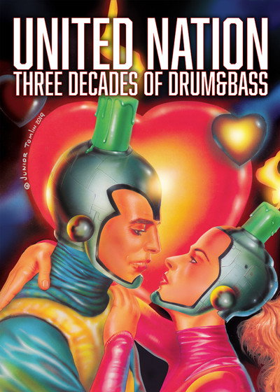 Póster de United Nation Three Decades of Drum & Bass