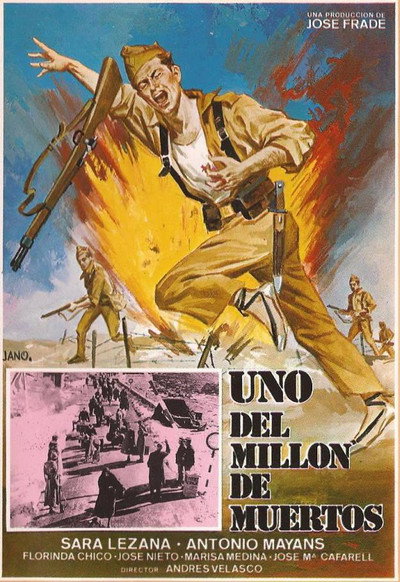 Póster de Uno del millón de muertos