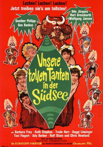 Póster de Unsere tollen Tanten in der Südsee