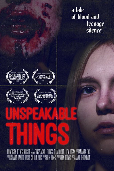Póster de Unspeakable Things