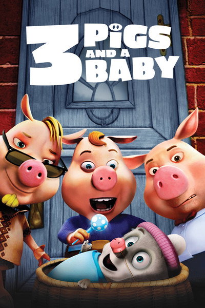 Póster de Unstable Fables: 3 Pigs & a Baby
