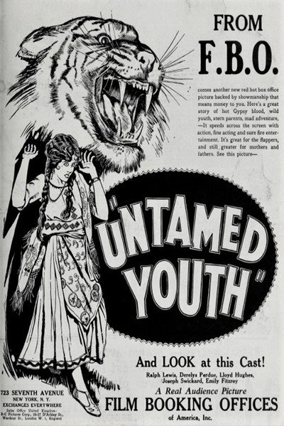 Póster de Untamed Youth