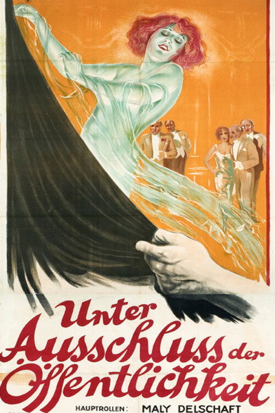 Póster de Unter Ausschluß der Öffentlichkeit