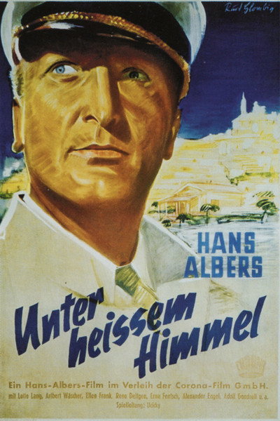 Póster de Unter heißem Himmel